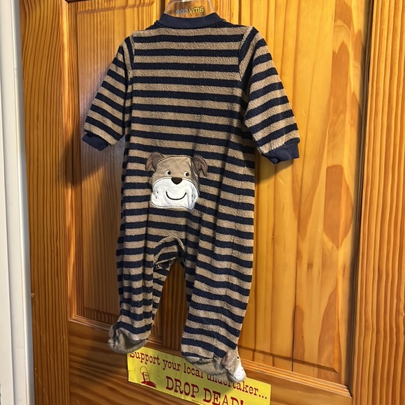 Carter’s boys onesie size 3 months with dog footies and design on back - Picture 5 of 5